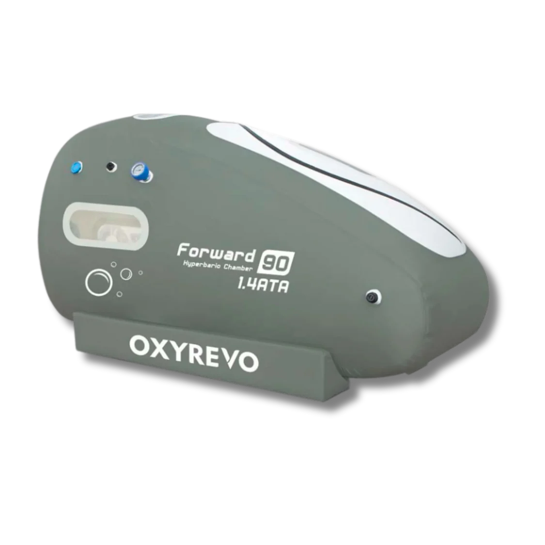 OXYREVO Portable Sitting Hyperbaric Chamber Forward 90