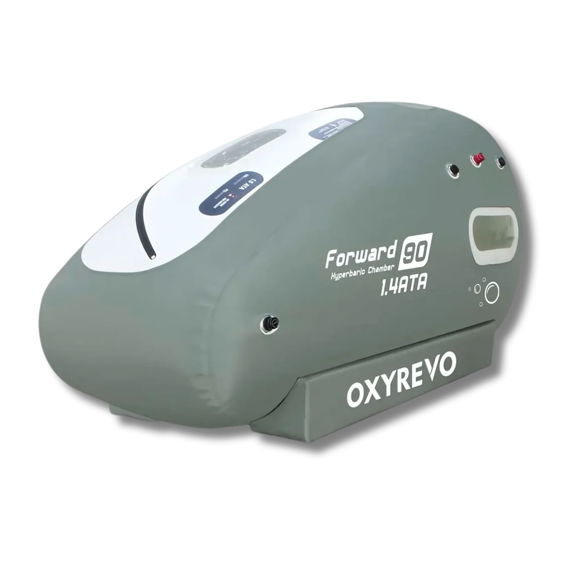 OXYREVO Portable Sitting Hyperbaric Chamber Forward 90