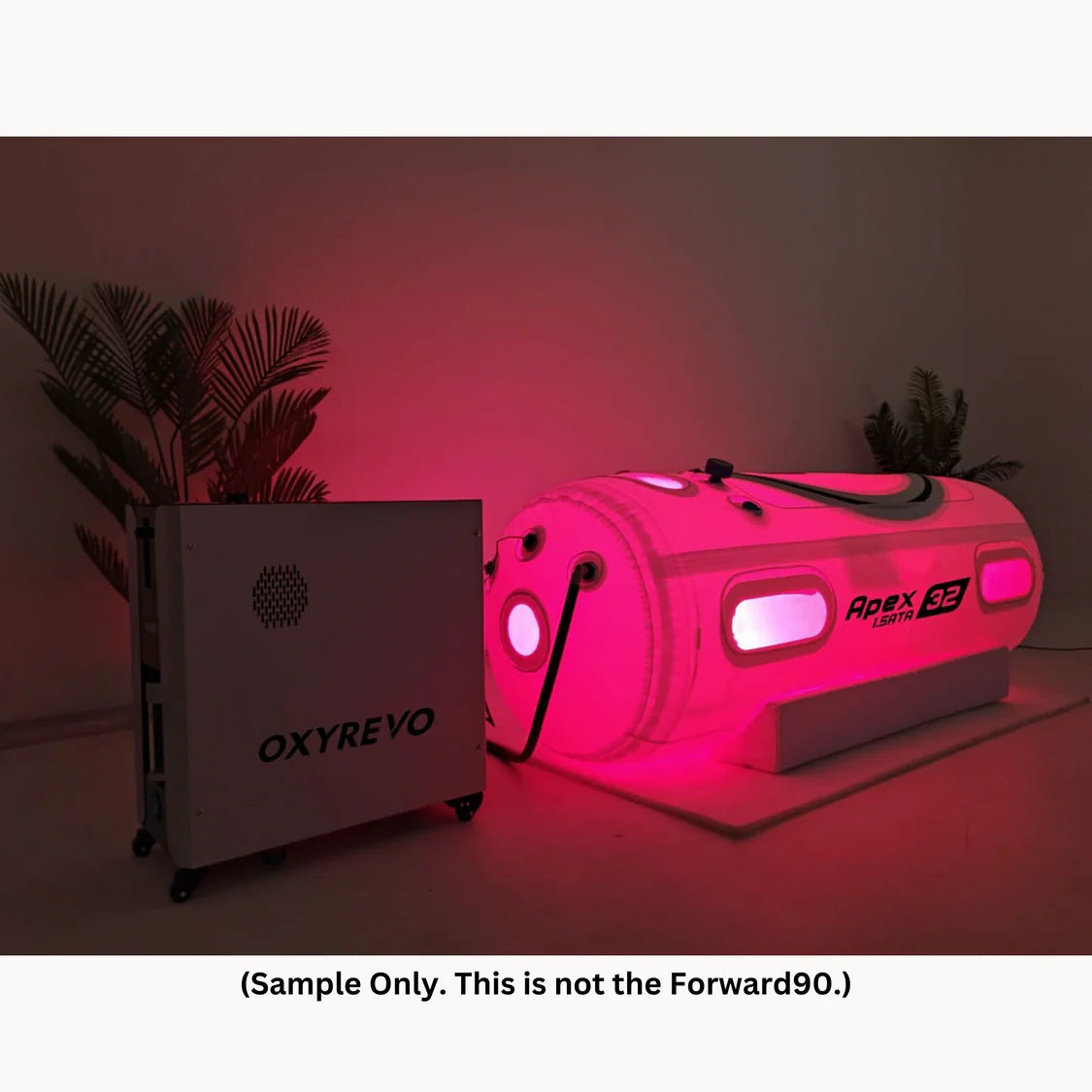 OXYREVO Portable Sitting Hyperbaric Chamber Forward 90