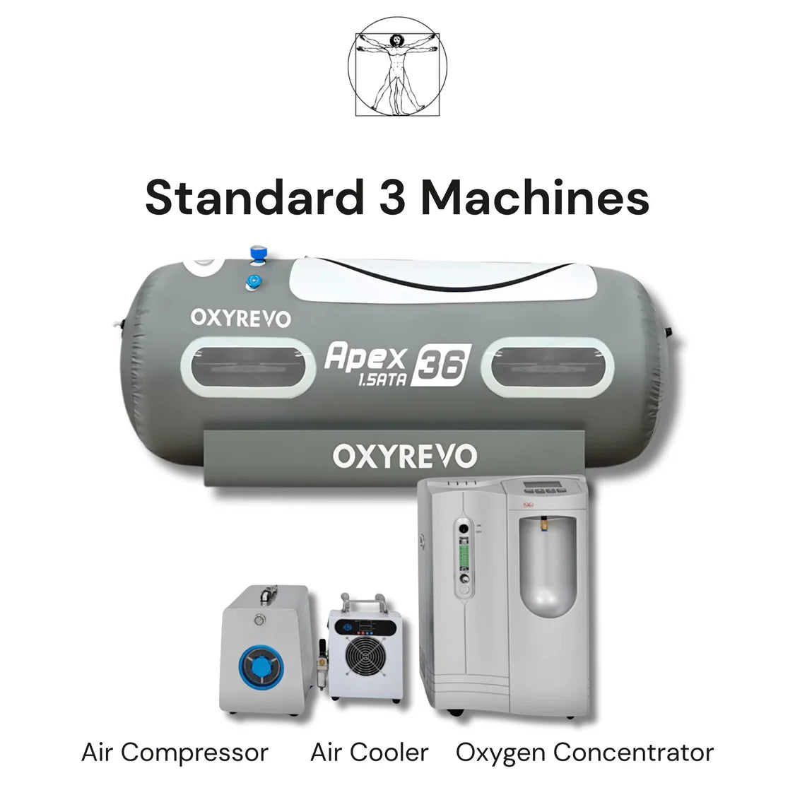 OXYREVO portable Hyperbaric Chamber Apex36