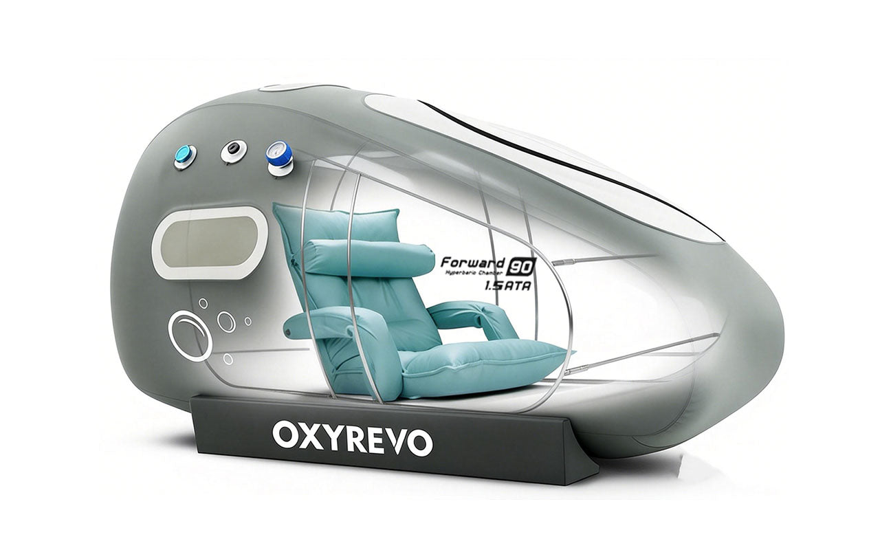 OXYREVO Portable Sitting Hyperbaric Chamber Forward90